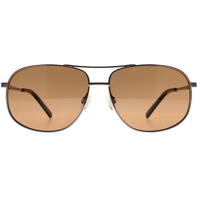 Serengeti Aviator Heren Glimmend Gunmetal Saturn Polarized Drivers Sassari 2.0