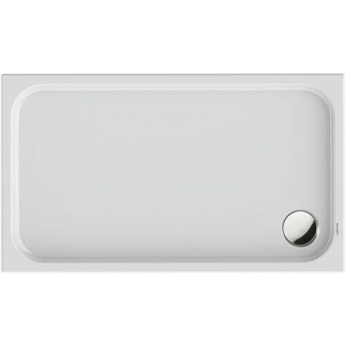 Duravit D-Code rectangular shower tray 130 x 75 cm