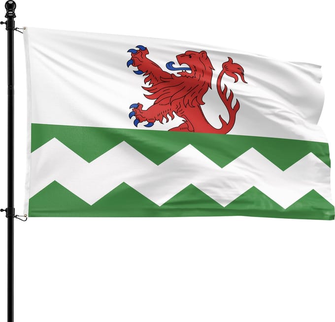 VlagDirect - Westland vlag - Gemeente Westland vlag - 90 x 150 cm.