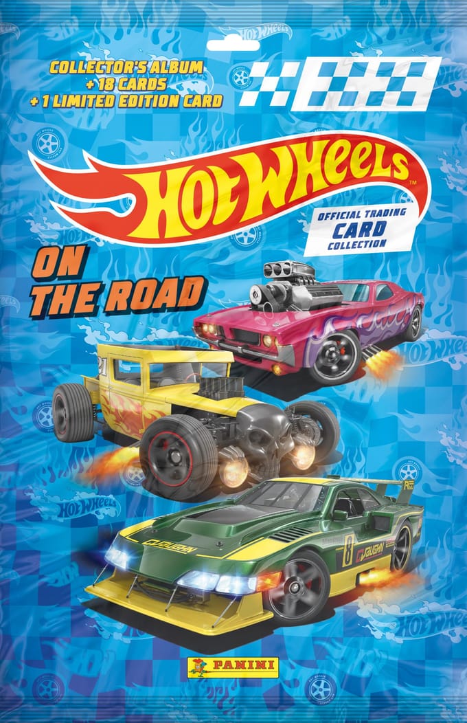 Panini kaarten Hot Wheels ruilkaartspel starterset verzamel