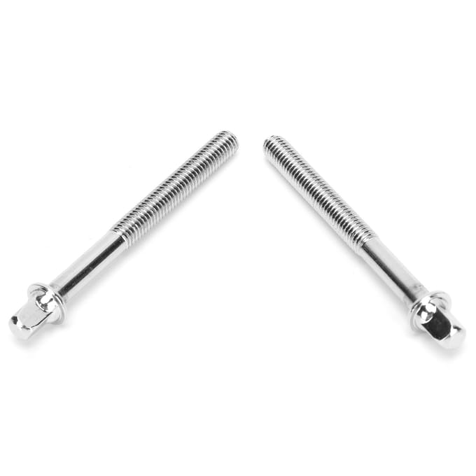 2 Stuks Drumstel Schroef Metaal Set 70mm Instrument Accessoire Vervanging voor Snare Bass WC905 white
