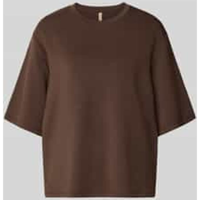 Sweatshirt met halflange mouwen