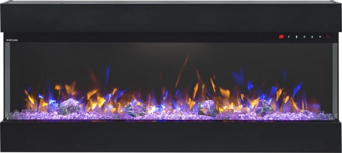 Design4AlleZ 3zijdige Elektrische sfeerhaard 93x49x20,2 cm