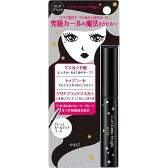 Kose - Curl Keep Magic Mascara Clear Black 5.5ml
