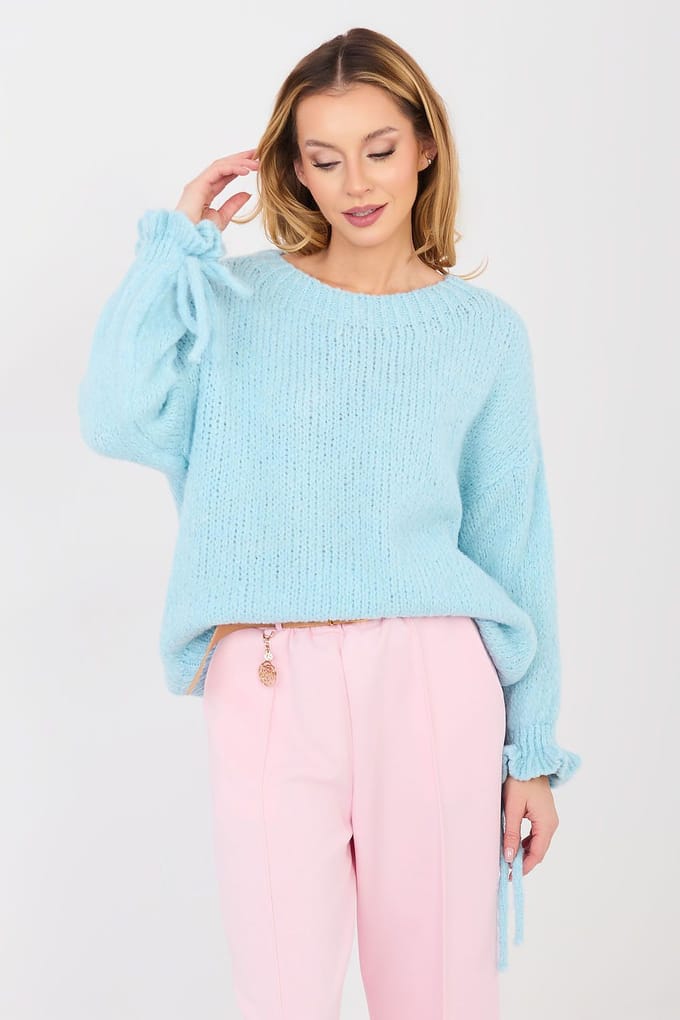 Celeste Ribbon Knit - Lichtblauw / One Size