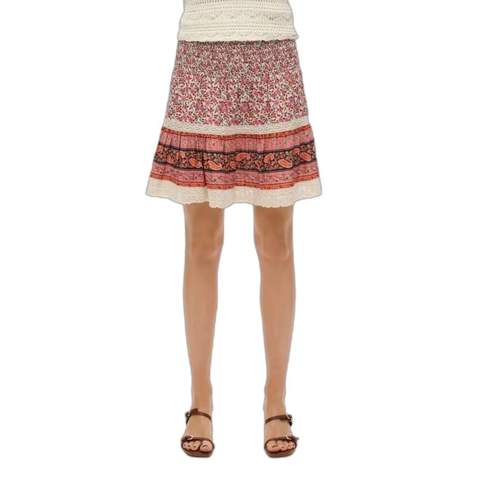 Superdry - Patchwork minirok - Dames - Rokken