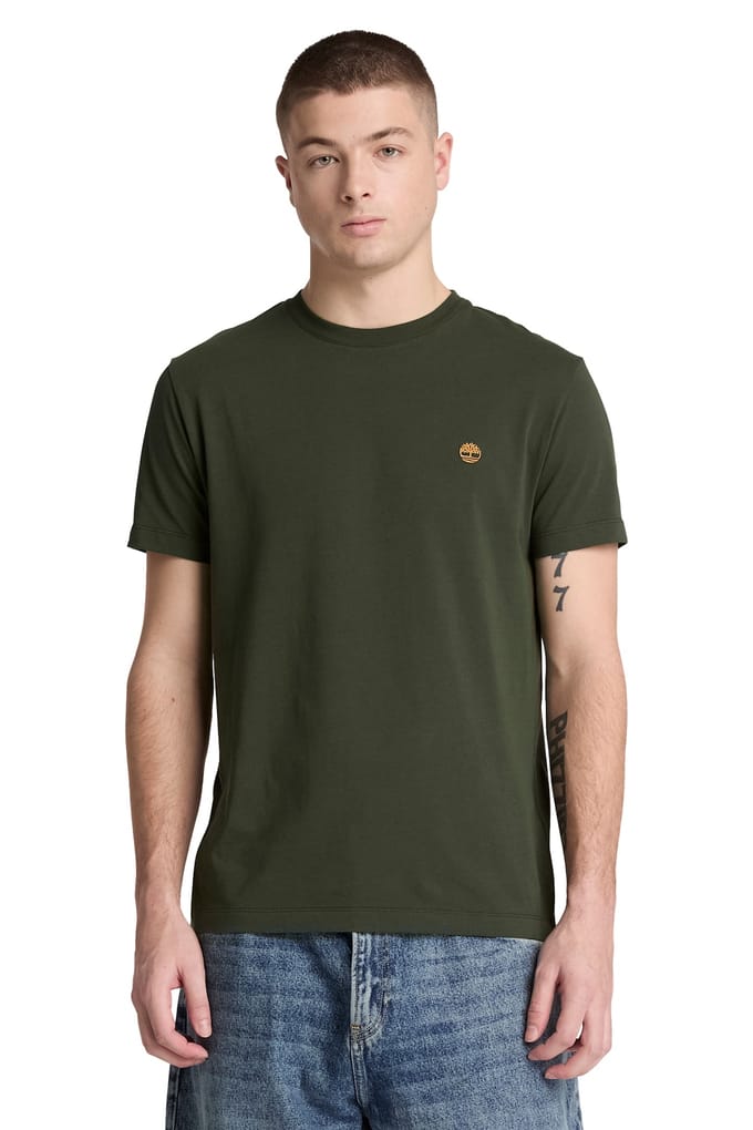 Timberland Oyster River Chest Logo Ss Tee Slim Duffel Bag Taglia: L | Magliette basic Outlet | Uomo