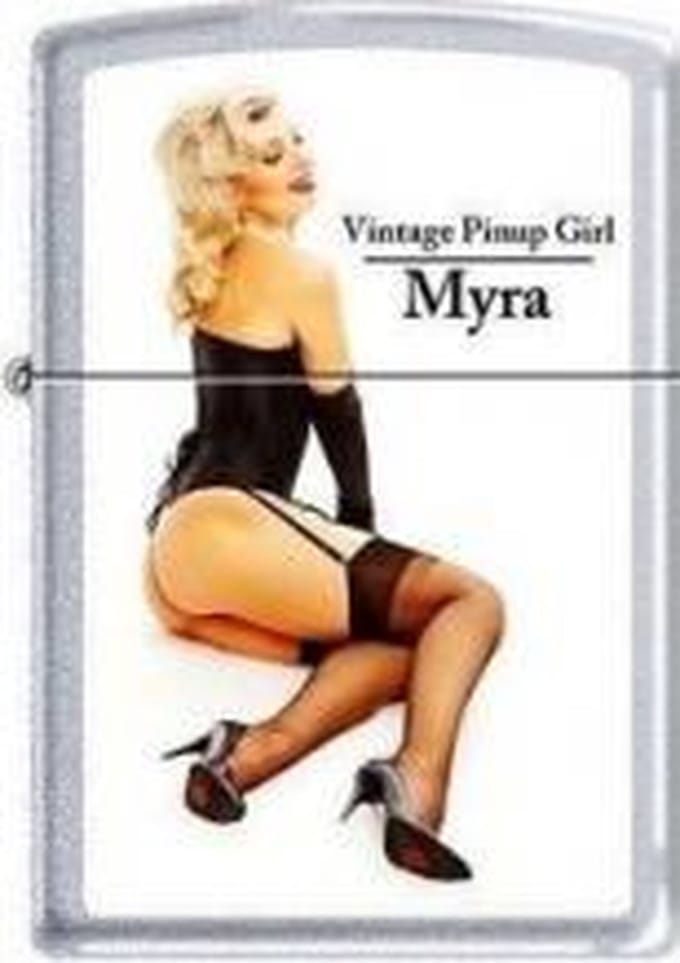 Zippo aansteker Pinup Myra Limited Edition