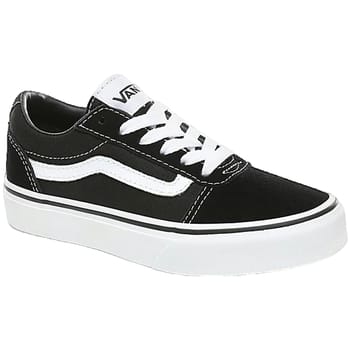 VANS YT Ward (SUEDE - CANVAS)BLACK - WHITE - Sneakers - Unisex