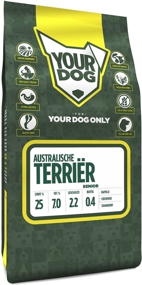Yourdog australische terriër senior - 3 KG