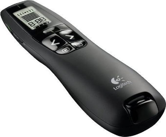 Logitech 910-001350 Draadloze presenter RF Zwart
