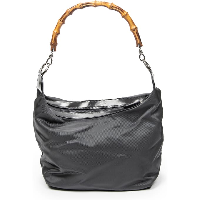Bamboo Zip Hobo   schoudertas