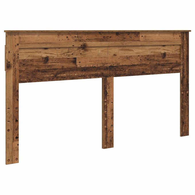 vidaXL Hoofdbord Oud Hout Bewerkt hout