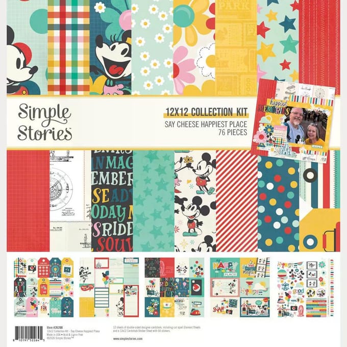 Simple Stories - Say Cheese Happiest Place Collection Kit (26200)