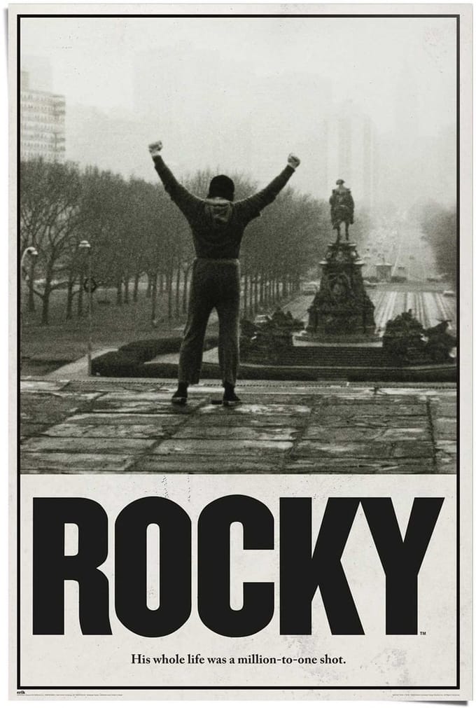 Poster Rocky - Rocky Balboa - 91,5 x 61 - Papier - REINDERS