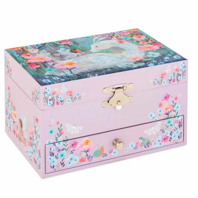 Petit monkey sieradendoosje met muziek fairy dragon