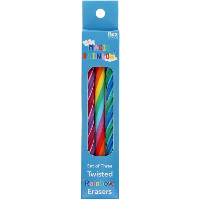 Regenboog gum Rex London (x3)
