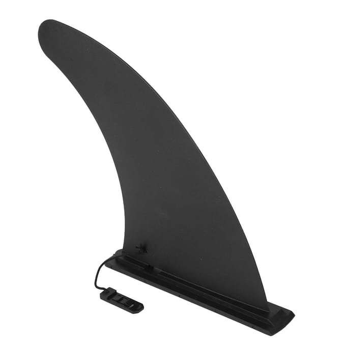 Aileron de Surf SUP 9 pouces Type d'Emboîtement Fixe Stabilisateur Central pour Planche de Surf Fixation Pagaie pour Longboard Planche à Pagaie white