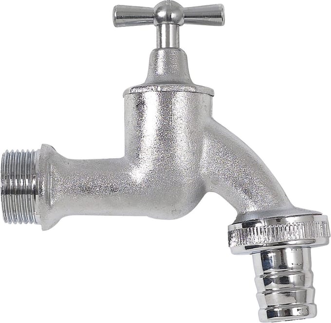 Soluvert - Regenton tapkraan chrome 3/4"