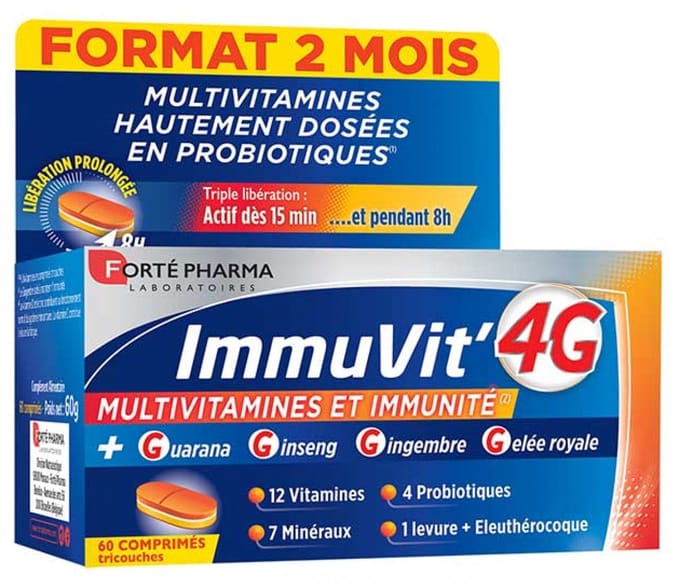 Forté Pharma ImmuVit' 4G 60 Tabletten
