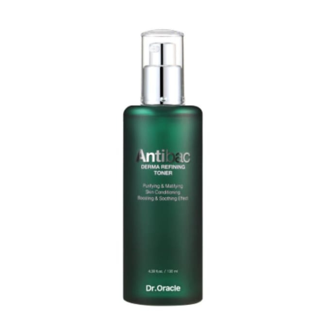Dr. Oracle, Antibac, Tonique Affinant Derma, 4,39 fl oz (130ml) white