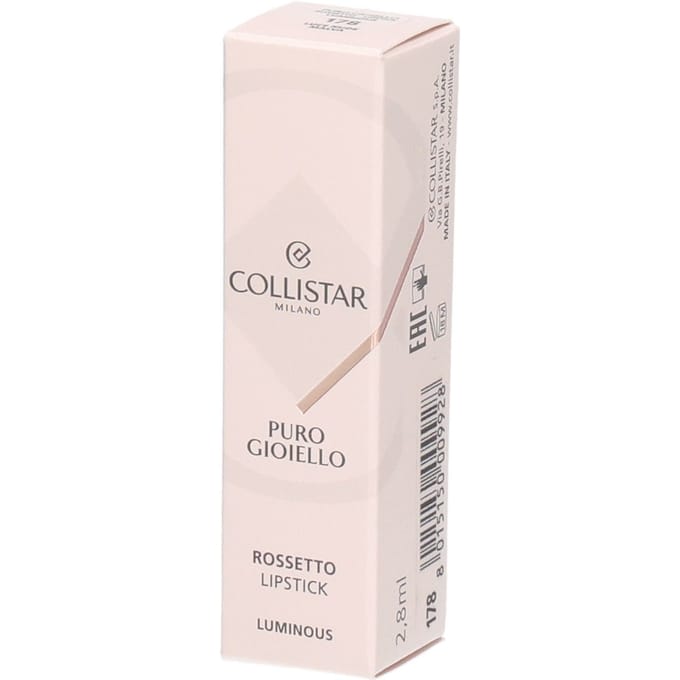 Collistar - Puro Gioiello Lipstick Luminous 178 - Luce Nude Malva