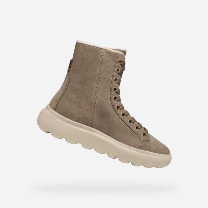 GEOX SPHERICA EC4.1 DAMES - TAUPE - Maat 36