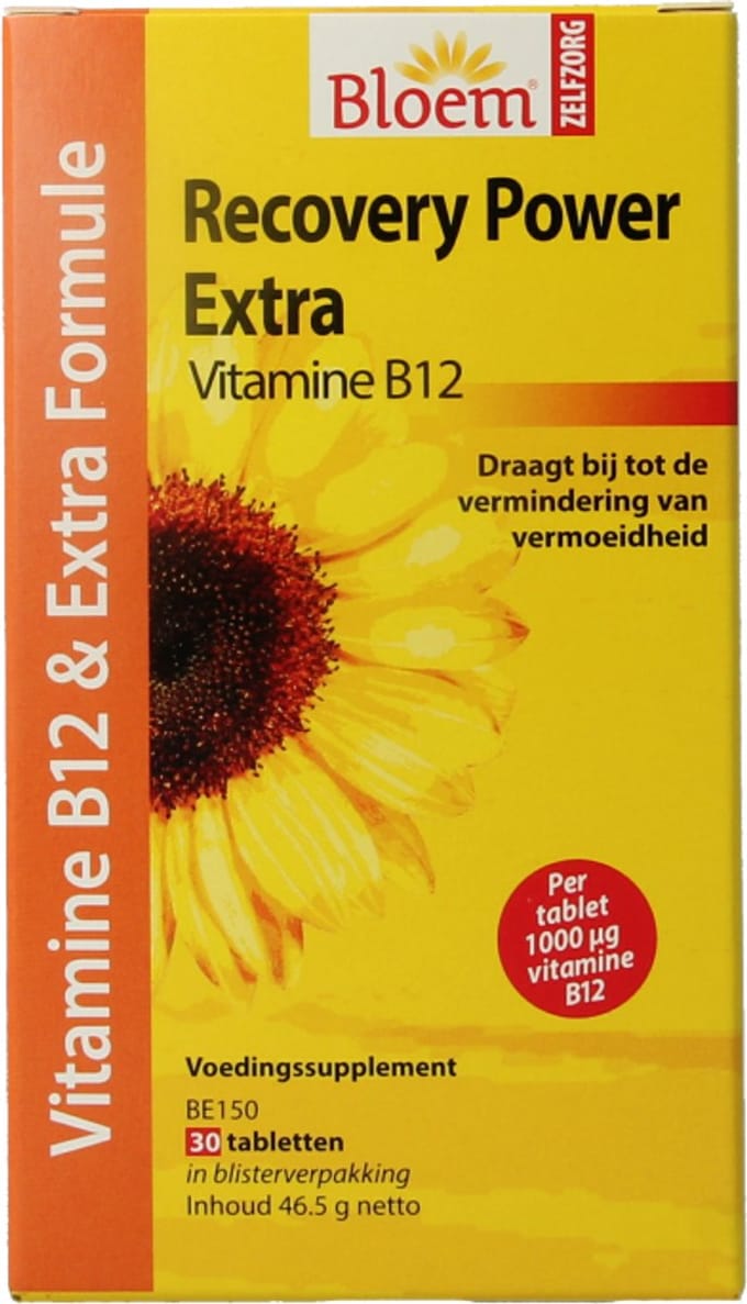 Bloem Recovery Power Extra Vitamine B12 Tabletten