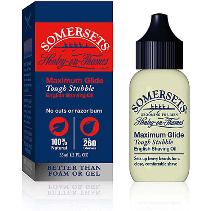 Somersets Maxi Glide Zware Baard Scheerolie - 35ml