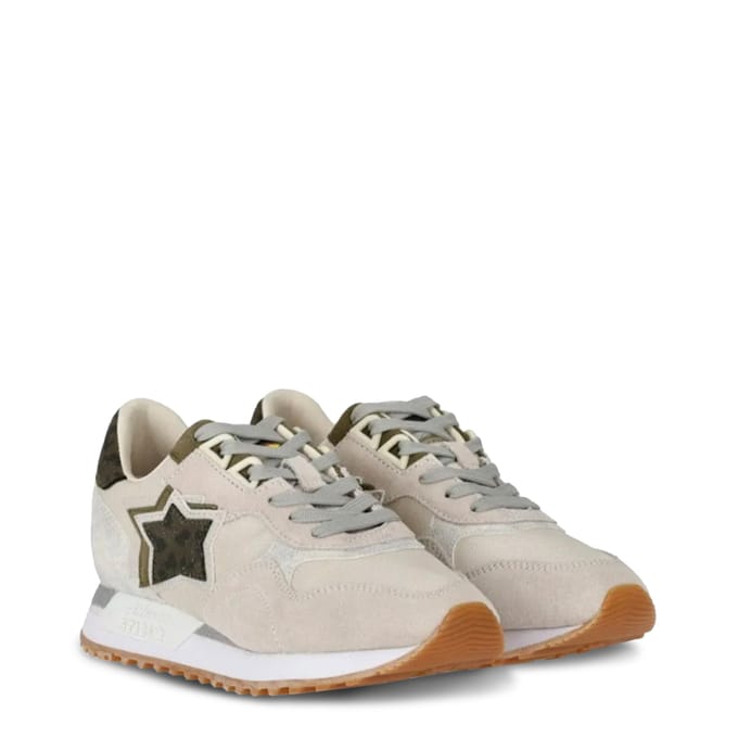 Atlantic Stars Bruine Suède Leren Sport Sneakers