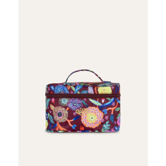 Oilily Cila Beauty Case- maatOne size Tawny Port