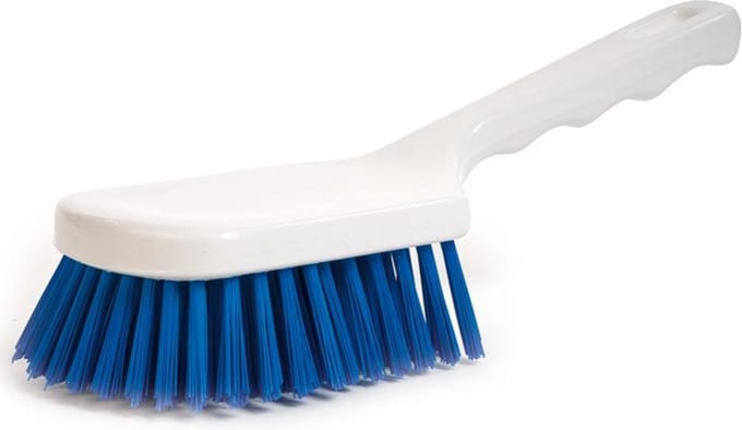 Hygiëne handborstel 23cm / Blauw