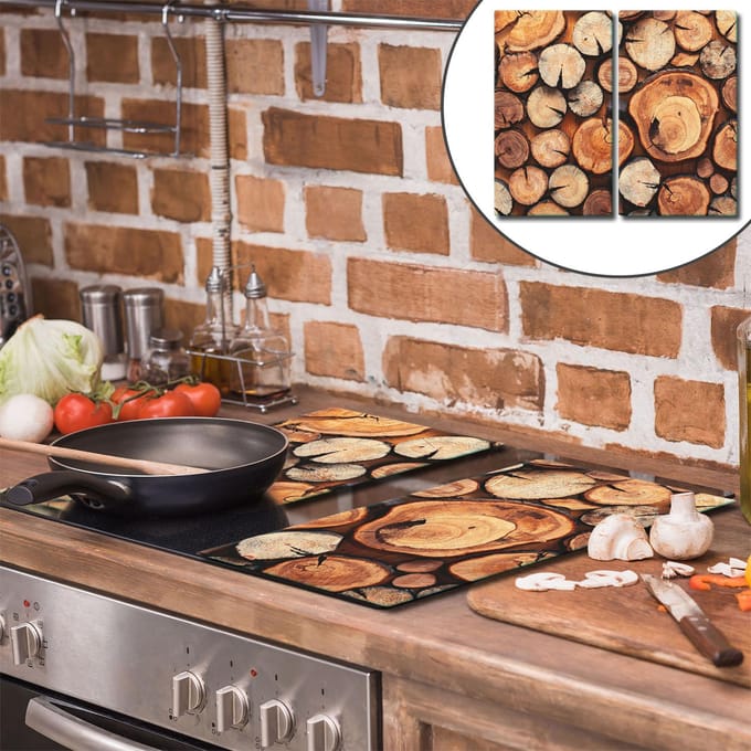TMK ArtDeko - Snijplank - Glas - 30x52cm - Inductiekookplaten