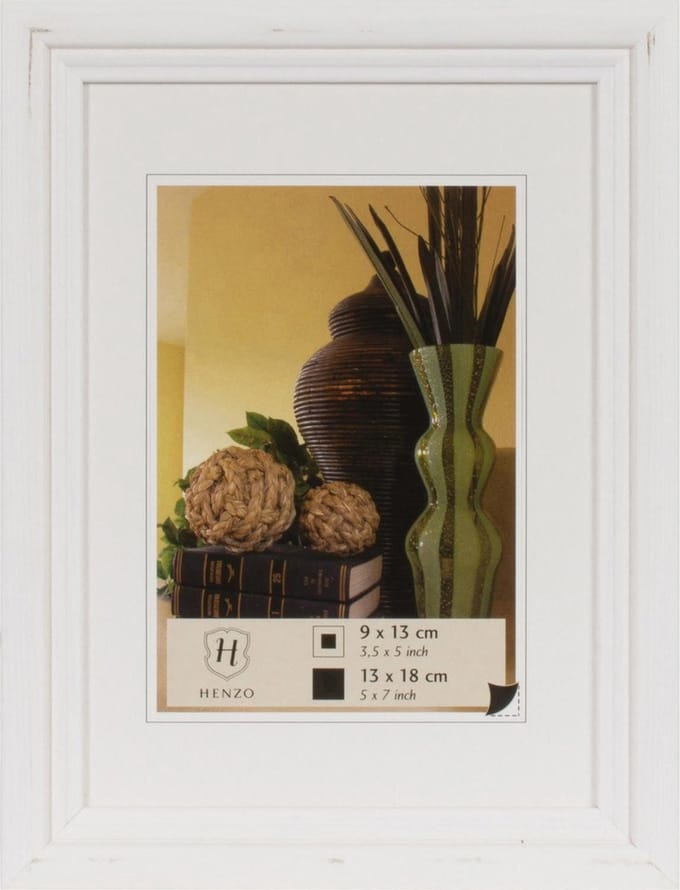 Fotolijst - Henzo - Artos - Fotomaat 13x18 cm - Wit