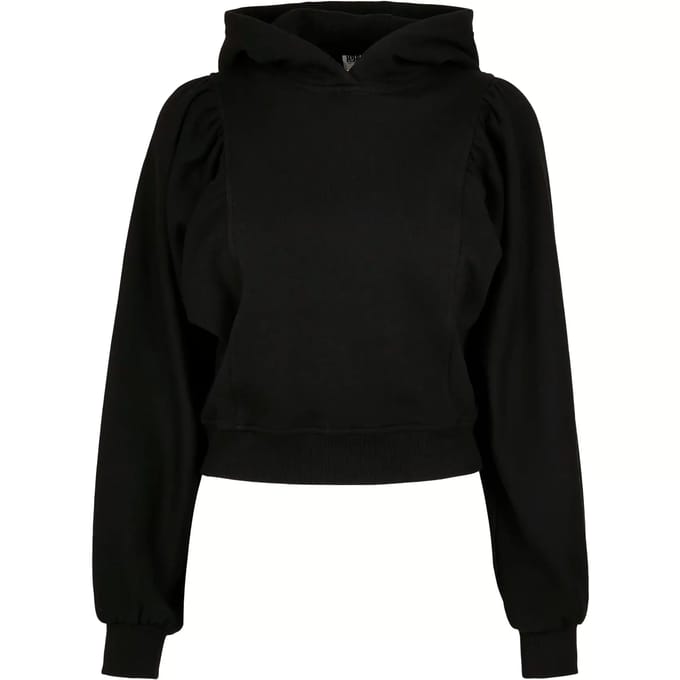 Dames sweatshirt met capuchon Urban Classics Organic Gathering Batwing