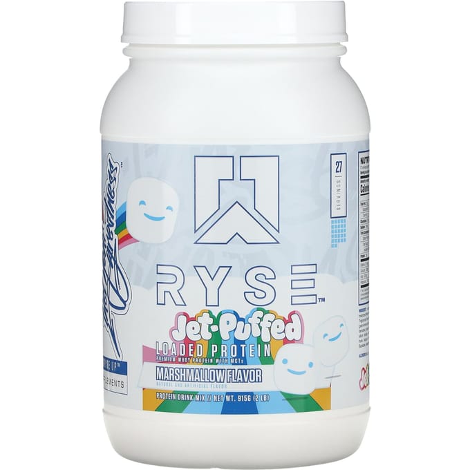 RYSE, Jet-Puffed, Loaded Protein, Marshmallow, 2 lb (915 g)
