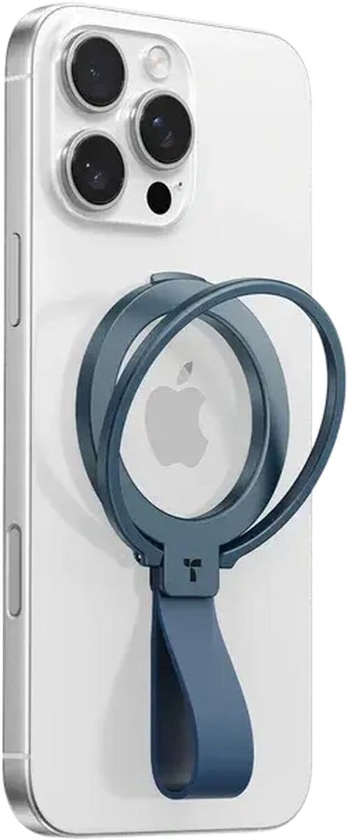 TORRAS Ostand Ring MagSafe Magnetische Telefoonringhouder met Standaard Blauw