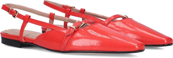 LINA LOCCHI 010-22 Hakken Dames - Rood - Maat 38