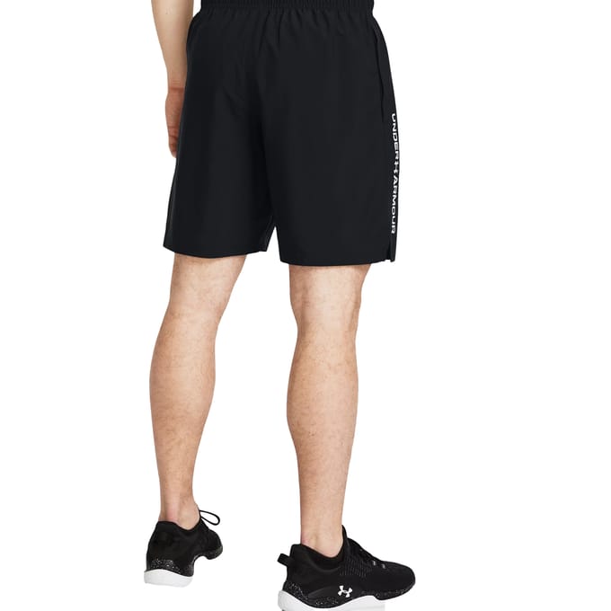 Under Armour Heren Technisch Wordmark Geweven Korte Broek (Zwart)