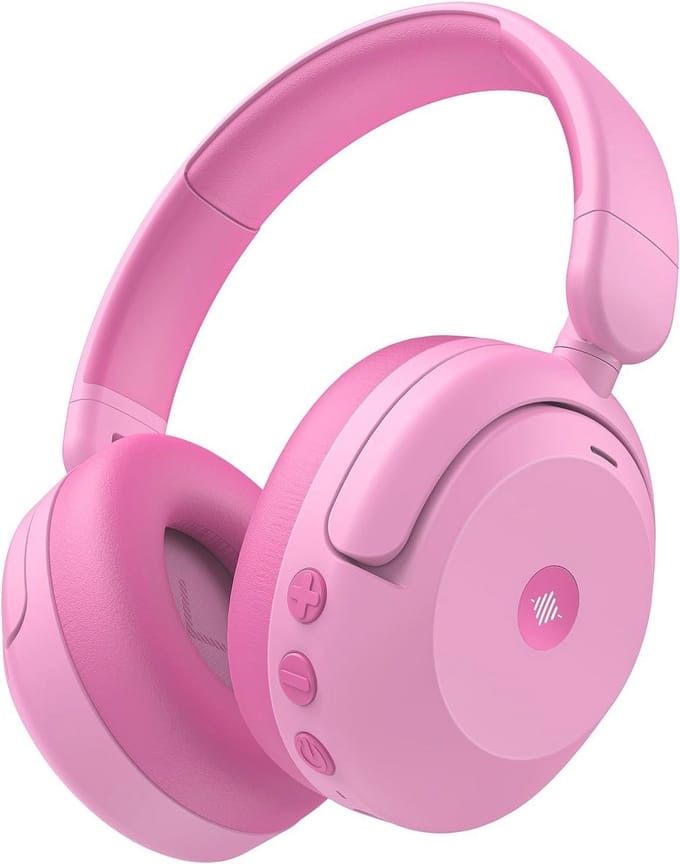 Actieve Ruisonderdrukkende Hoofdtelefoon voor Kinderen - Roze