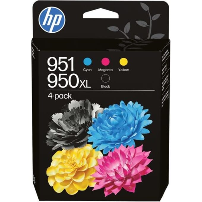 HP Inktcartridge 950XL/951 Origineel 4-pack Zwart, Cyaan, Geel, Magenta C3WK1AE