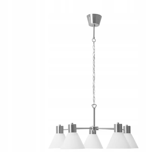 IKEA FLUGBO Hanglamp Nikkel/Glas E27 - Stijlvolle Verlichting