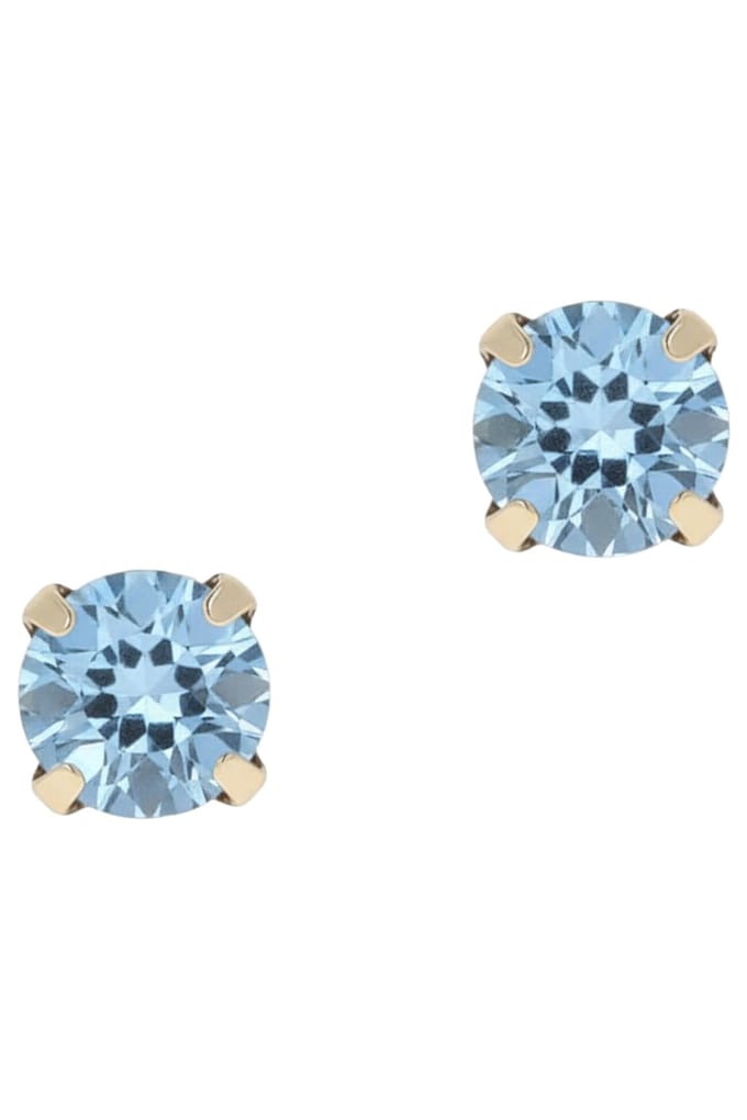 OTAZU Light Sapphire Earpins Maat: OS | Oorbellen Outlet | Dames | Blauw
