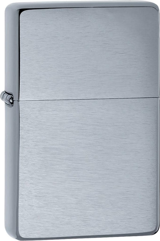 Aansteker Zippo Vintage 1937 Brushed Chrome without Slashes