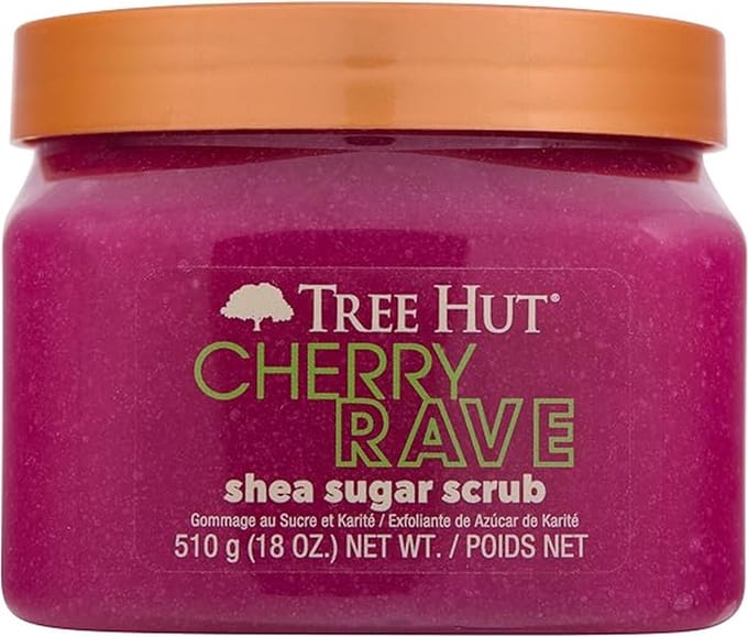 Tree Hut - Cherry Rave Shea Sugar Scrub - 510g