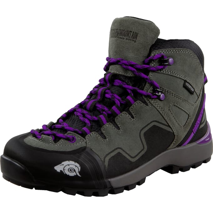 Trekking- en Wandelschoenen voor Dames, Suède, Grijs