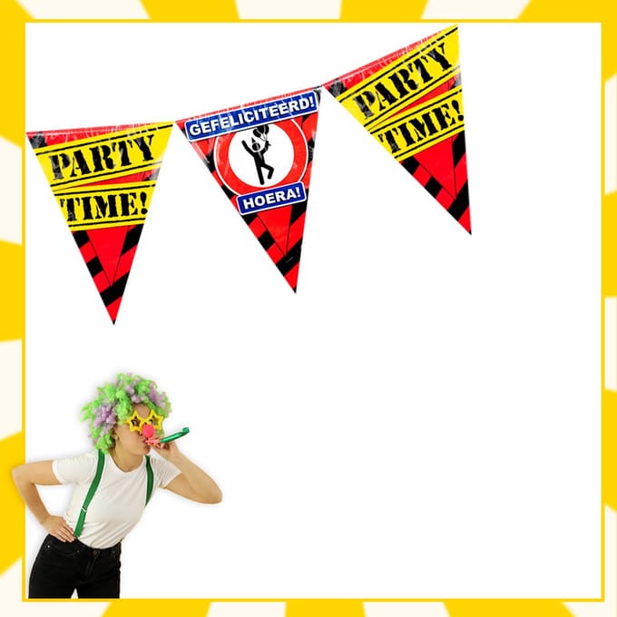 Feestpakket | Gefeliciteerd | Verkeersbord