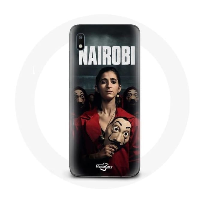 Case voor Samsung Galaxy A10 La casa de papel Nairobi Seizoen 4