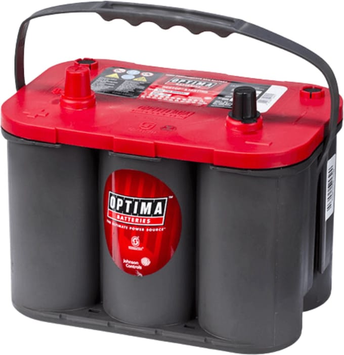 Optima Redtop RTS 4.2 accu - start-stop accu - 12V - 50 Ah - 815 EN