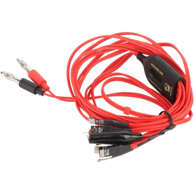 Câble de test d'alimentation mobile 1 pour 8 Outils IP professionnels pour IPhone 6G ?15 red